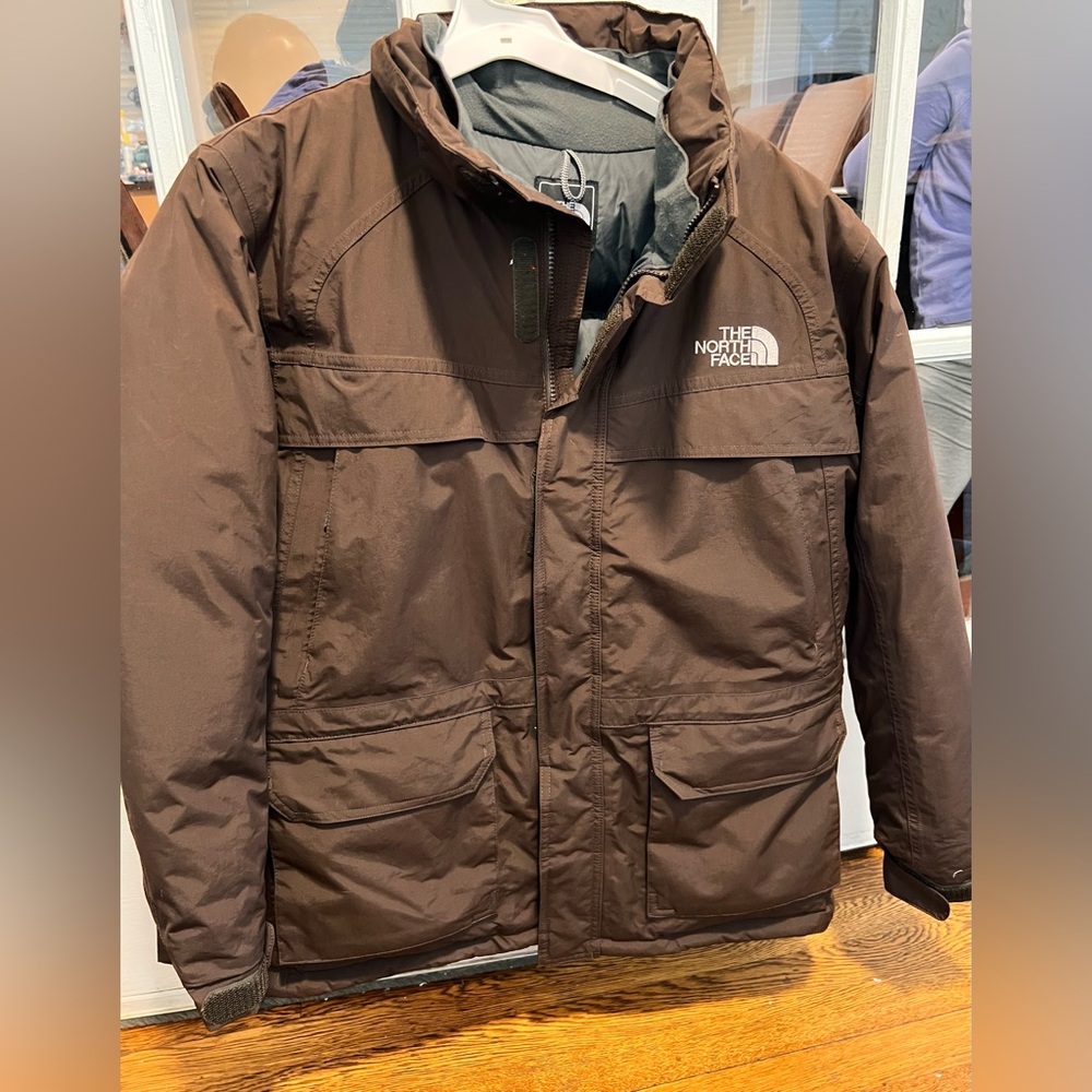 The North Face Boys Brown Jacket size XL